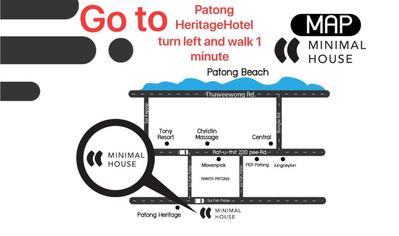 Albergue Minimal House Patong (Adults Only) Exterior foto